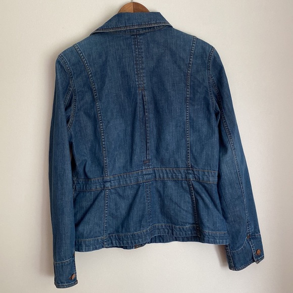Eddie Bauer ladies jean/denim jacket size large. - Picture 2 of 13